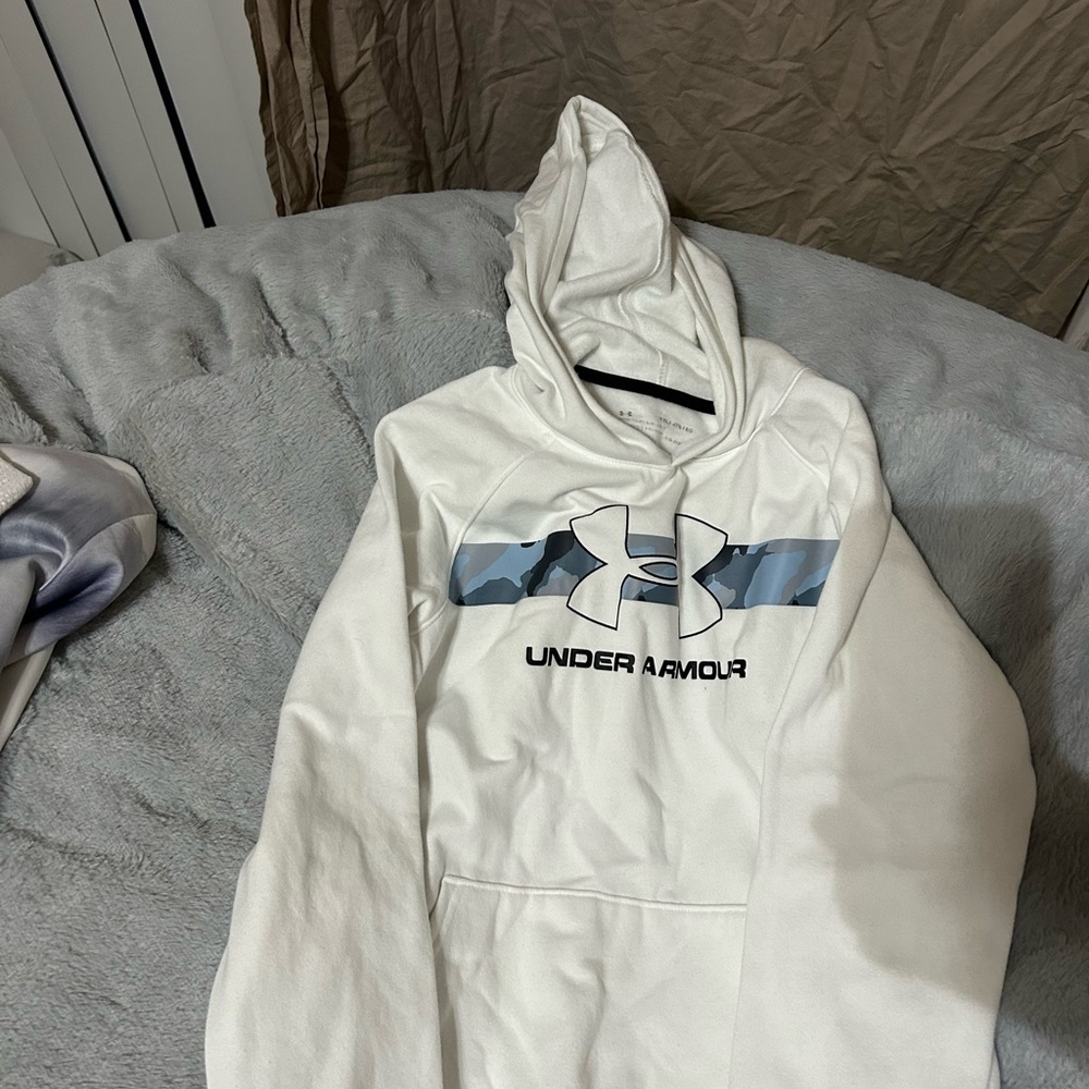 Under Armour White Hoodie